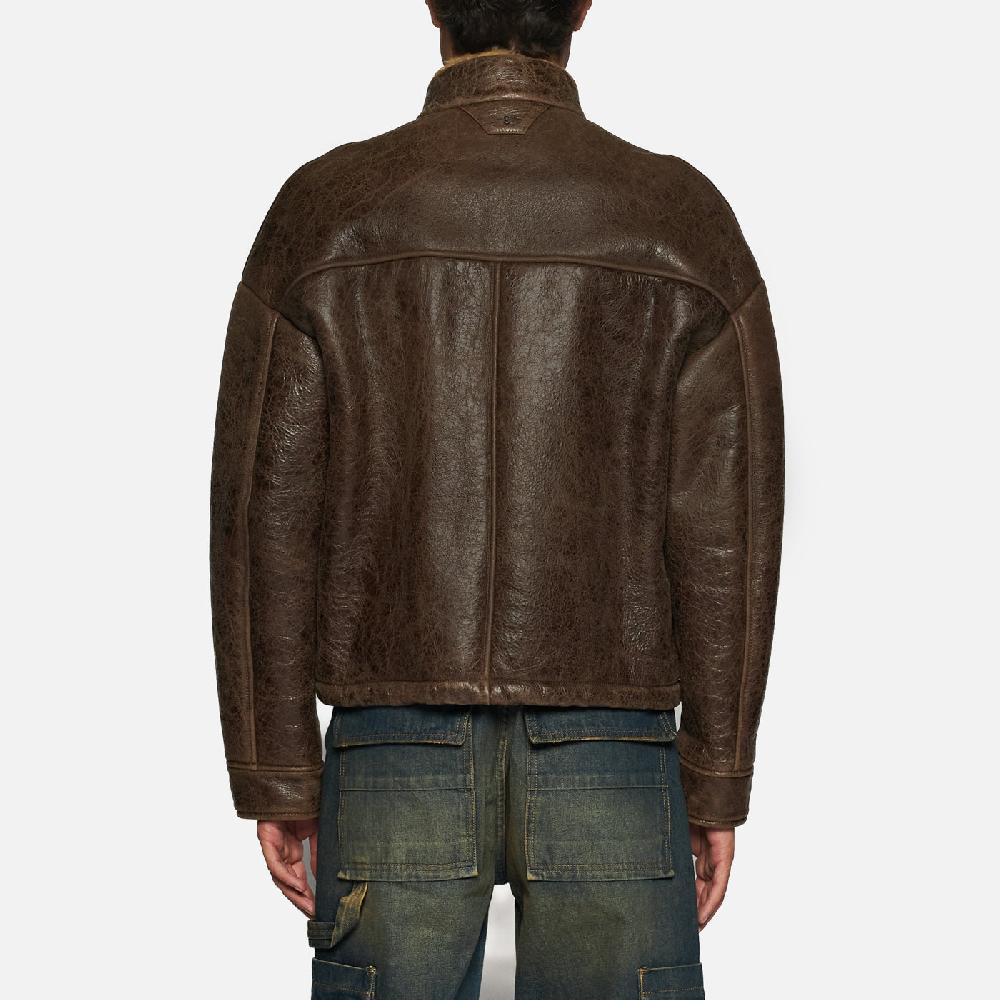 Salvatore Santoro GIACCA IN SHEARLING - BROWN