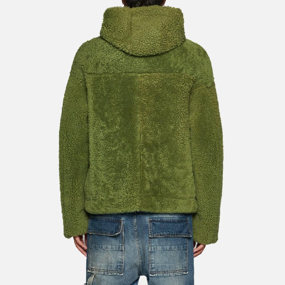 Salvatore Santoro GIACCA IN SHEARLING - GREEN