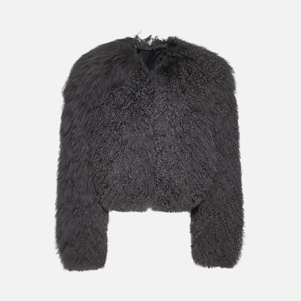 Salvatore Santoro GIACCA IN SHEARLING - GREY