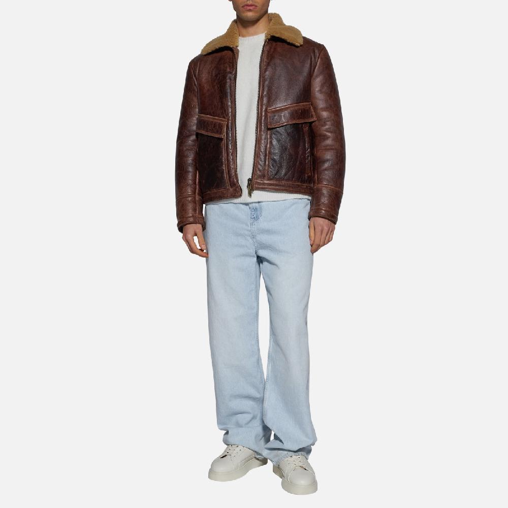 Salvatore Santoro GIACCA IN SHEARLING - T.MORO