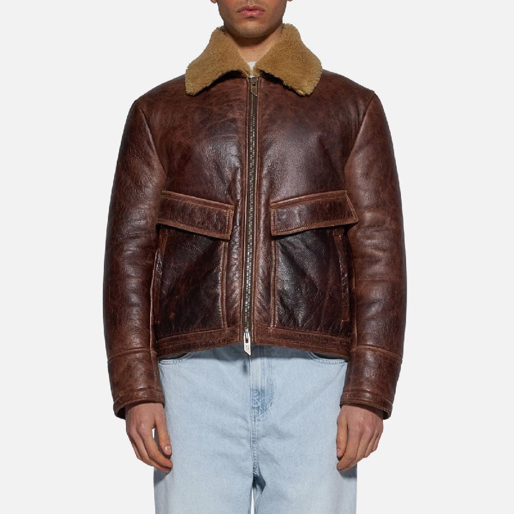 Salvatore Santoro GIACCA IN SHEARLING - T.MORO