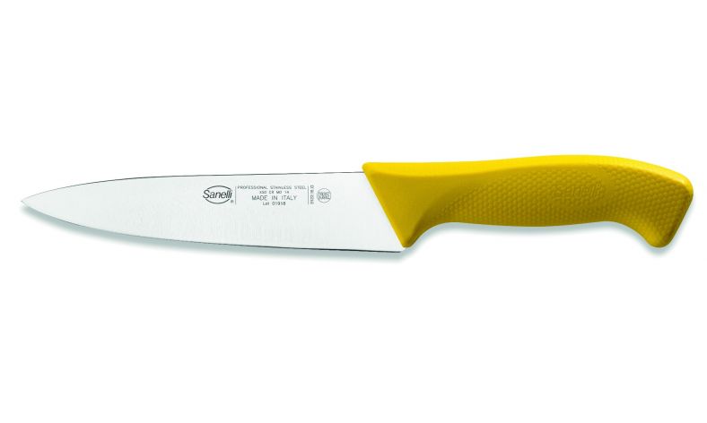 Sanelli COLTELLO CUCINA CM.16 GIALLO