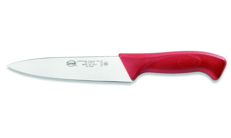 Sanelli COLTELLO CUCINA CM.16 ROSSO