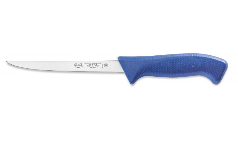 Sanelli COLTELLO FILETTARE PESCE CM.16 AZZURRO