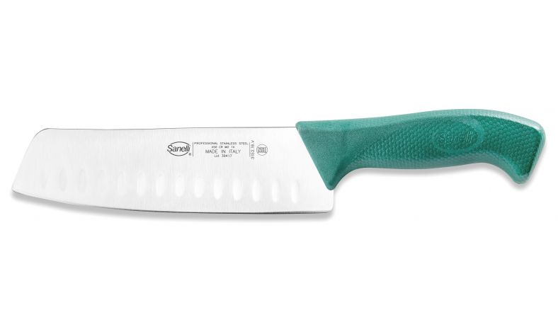 Sanelli COLTELLO GIAPPONESE OLIVATO CM.18 VERDE