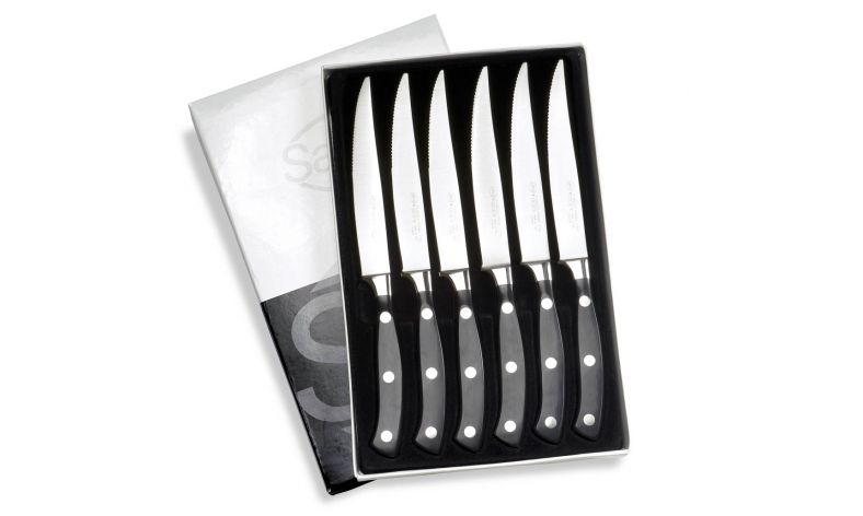 Sanelli CONFEZIONE COSTATA LAMA SEGHETTATA 6 PZ