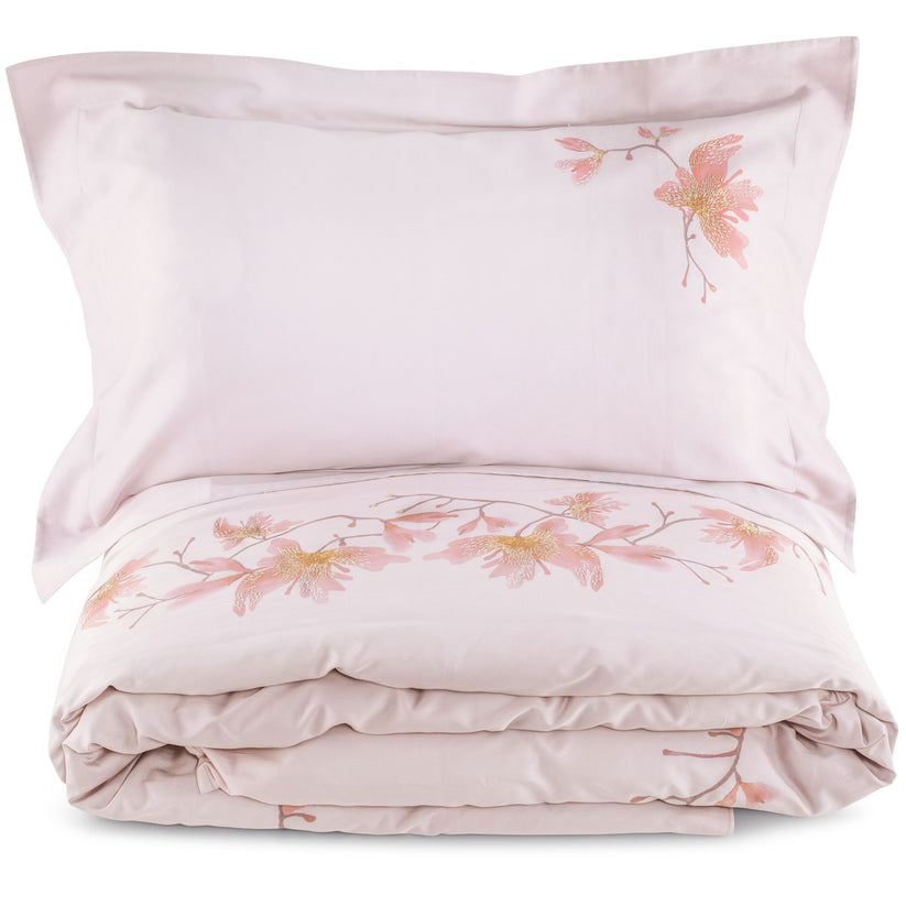 Sans Tabù Completo Copripiumino In Raso Con Lenzuolo Sotto & 2 Federe