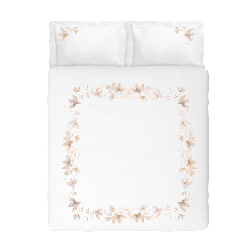 Sans Tabù Completo Copripiumino In Raso Con Lenzuolo Sotto & 2 Federe