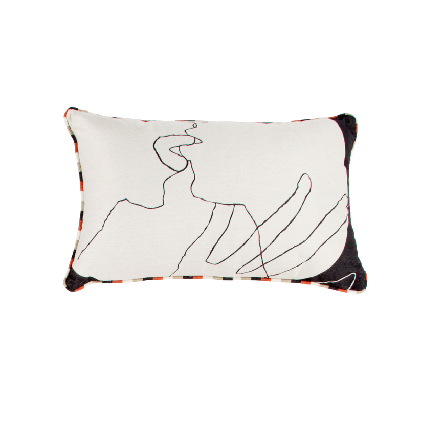 Sans Tabù Cuscino Arredo Divano Rettangolare - Il Bacio