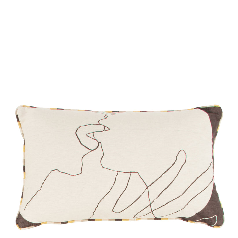 Sans Tabù Cuscino Arredo Divano Rettangolare - Il Bacio