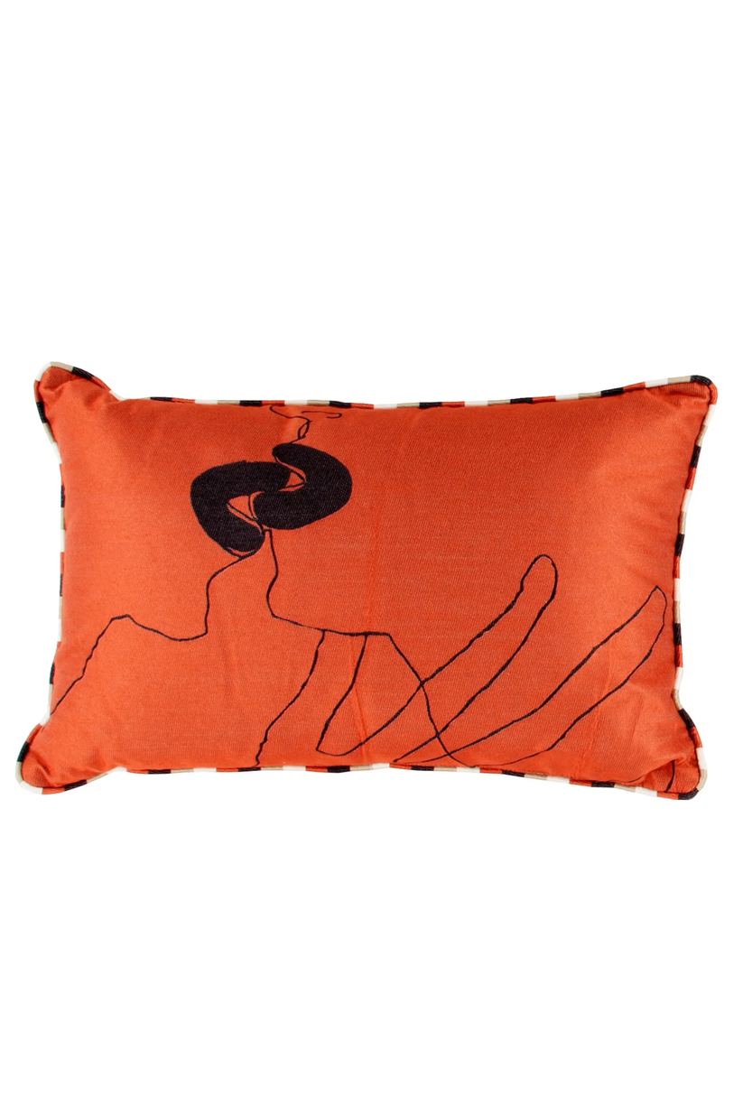 Sans Tabù Cuscino Arredo Divano Rettangolare - Il Bacio