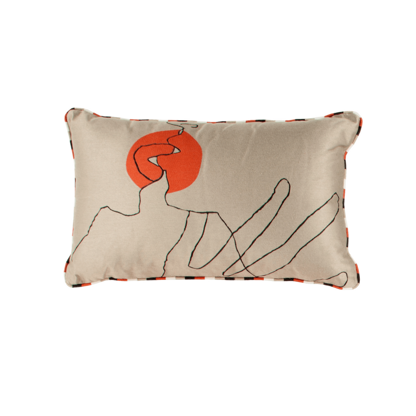 Sans Tabù Cuscino Arredo Divano Rettangolare - Il Bacio