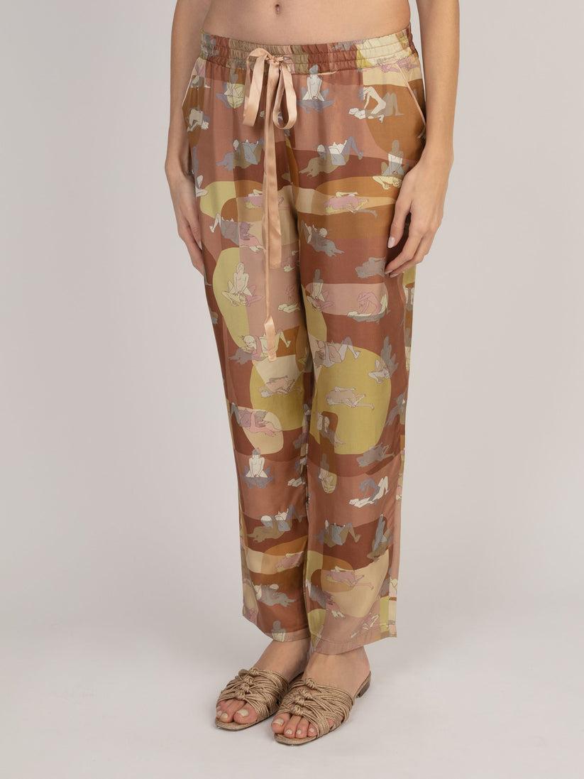 Sans Tabù Pantaloni Lunghi In Pura Seta “L’amore” - Twilight