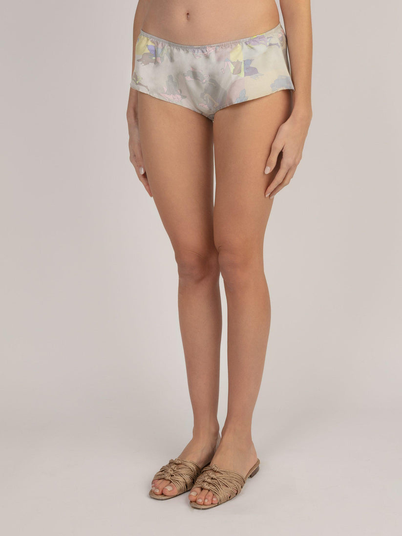 Sans Tabù Culotte In Pura Seta “L'amore” - Moonlight