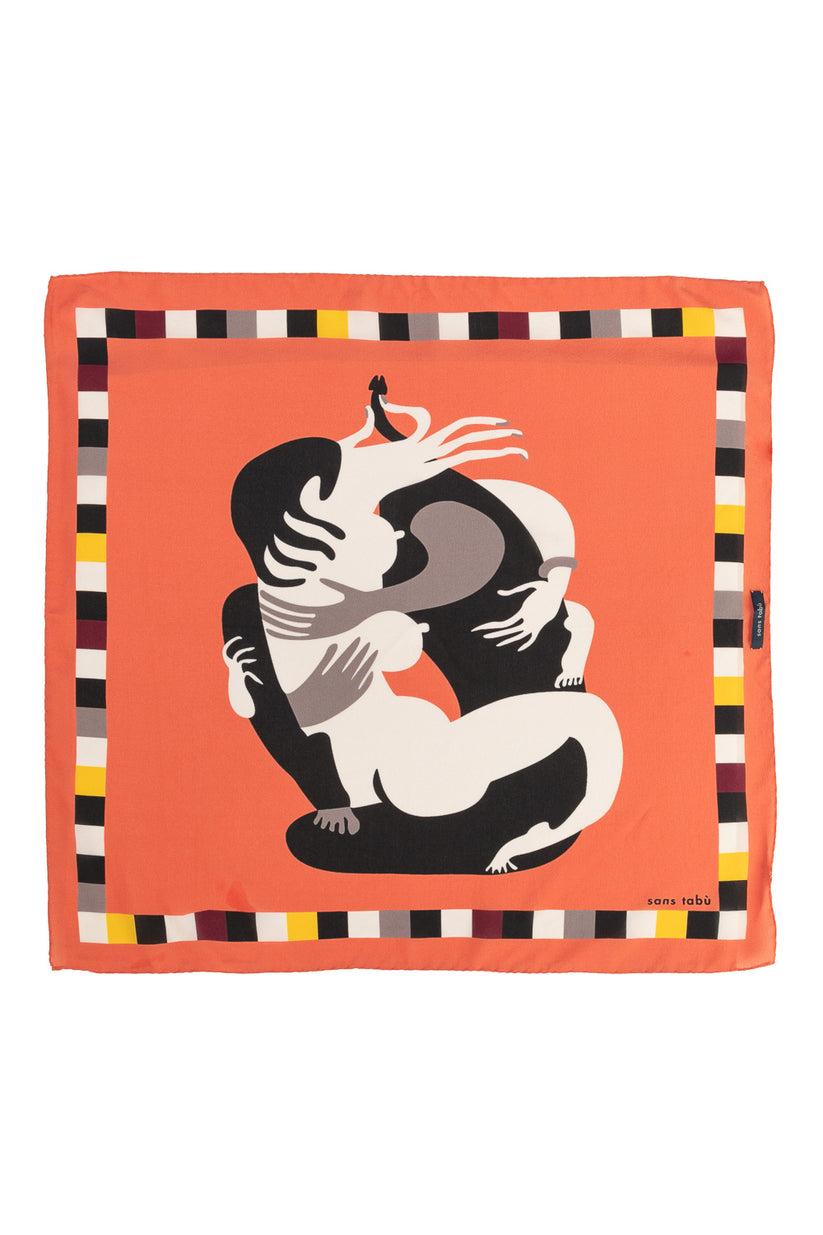 Sans Tabù Foulard Pura Seta “L'abbraccio”