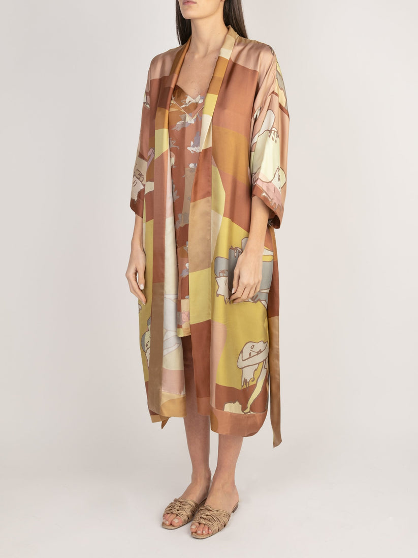 Sans Tabù Slipdress Pura Seta “L’amore” - Twilight