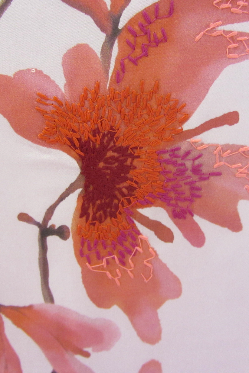 Sans Tabù Set 2 Federe Rettangolari In Lino - White Peach