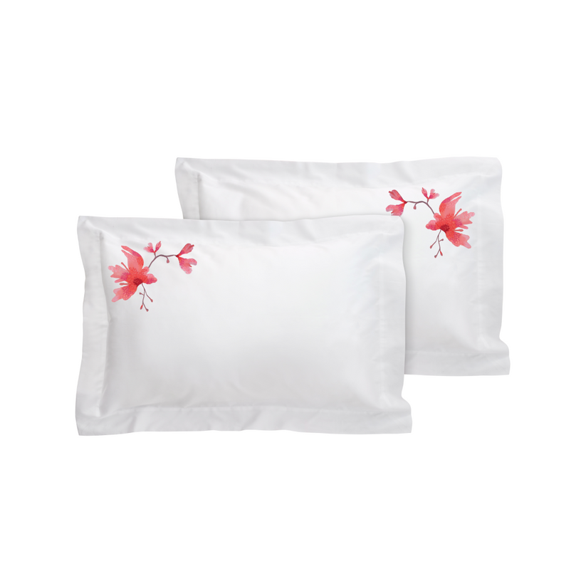 Sans Tabù Set 2 Federe Rettangolari In Raso Di Cotone 300 TC