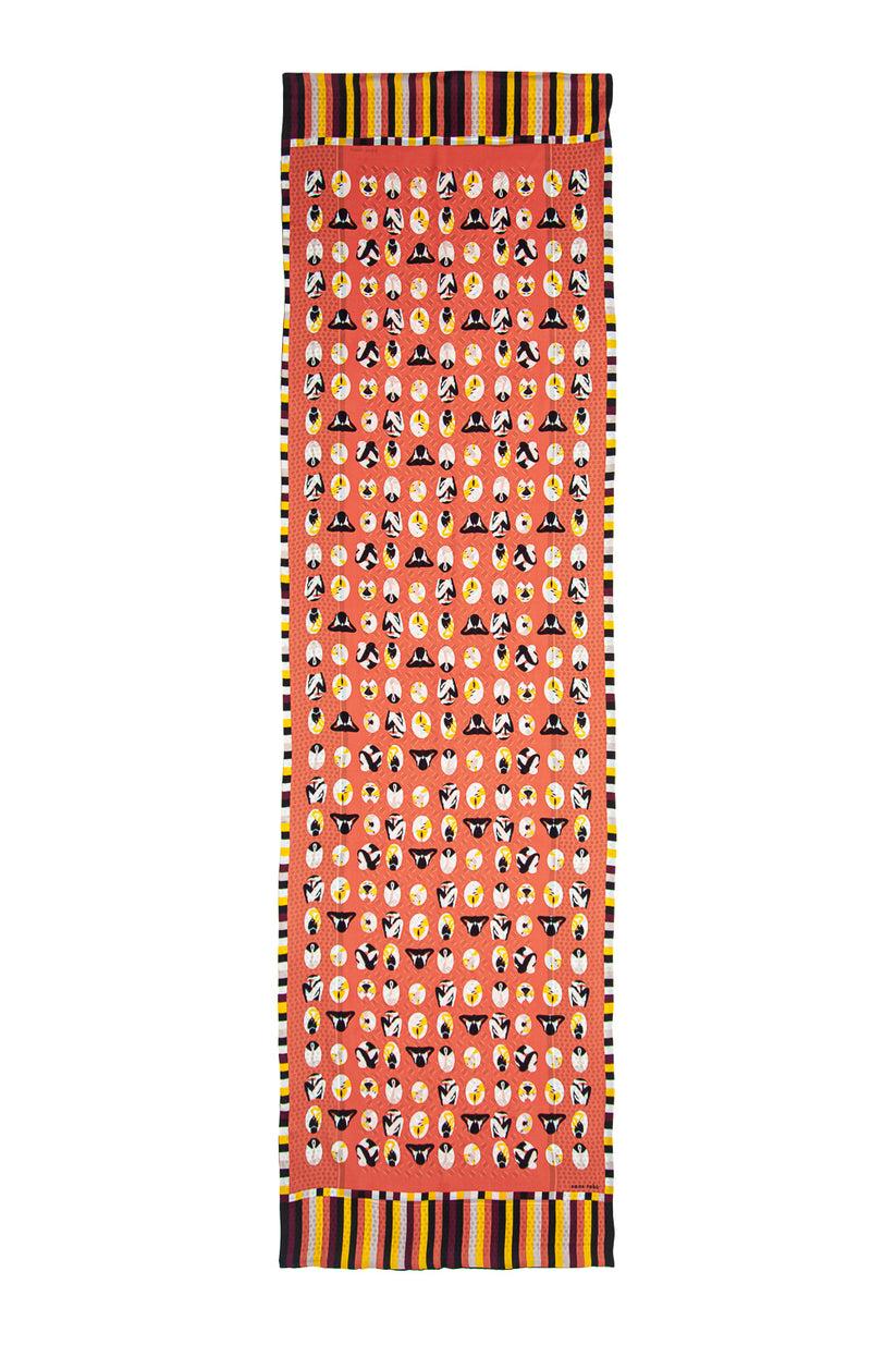 Sans Tabù Stola In Pura Seta Double Face “Il Desiderio”