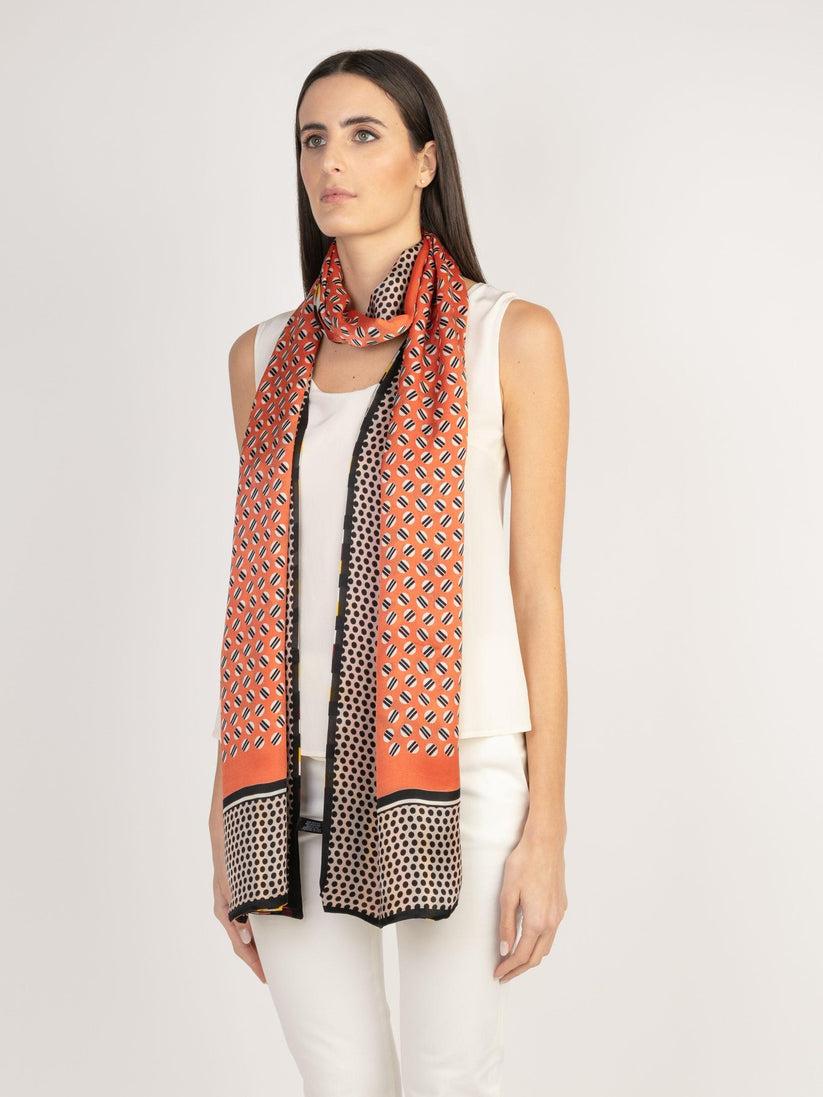 Sans Tabù Stola In Pura Seta Double Face “Il Desiderio”