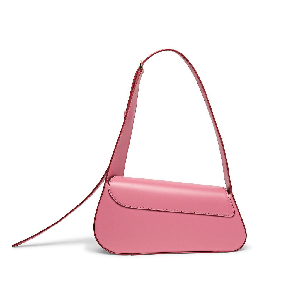 Santoni Borsa ThePluto In Pelle Rosa