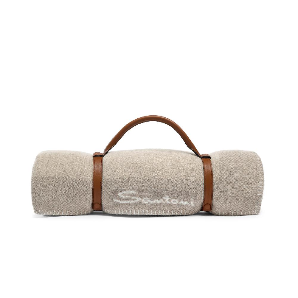 Santoni Coperta In Cashmere Beige