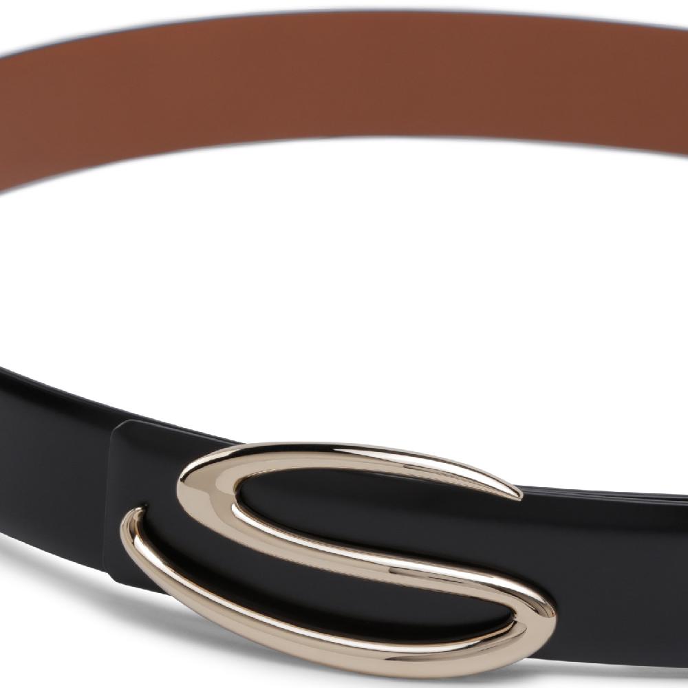 Santoni Fibbia "S" Per Cintura In Metallo Oro