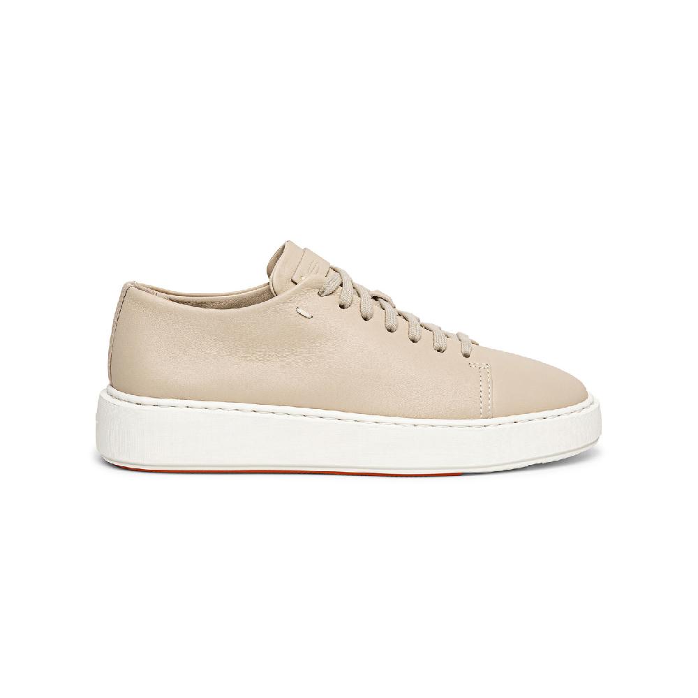 Santoni Sneaker da donna in pelle beige