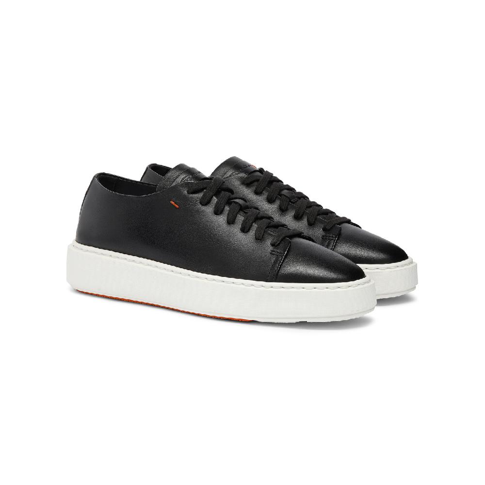 Santoni Sneaker Da Donna In Pelle Nera