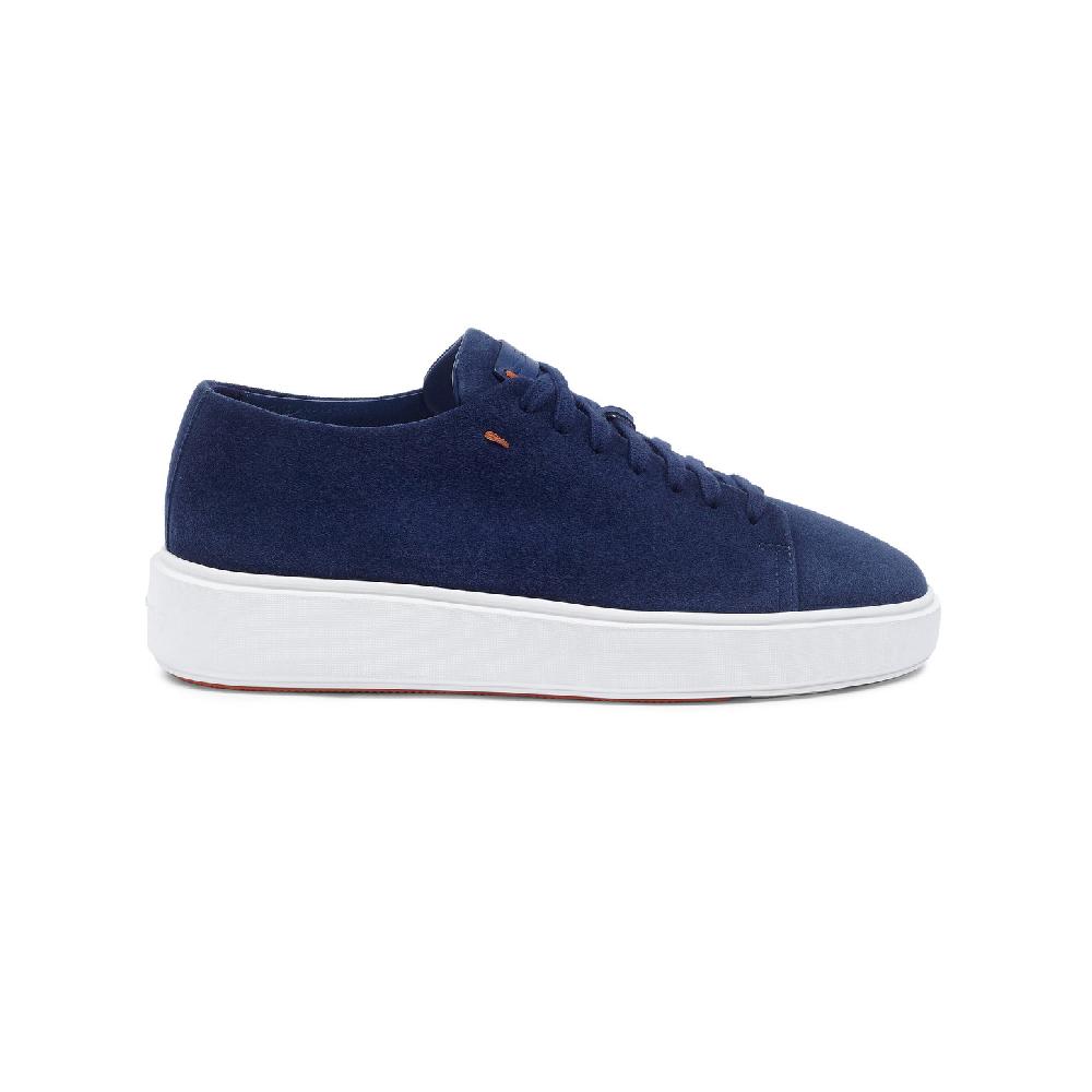 Santoni Sneaker da donna in suede blu