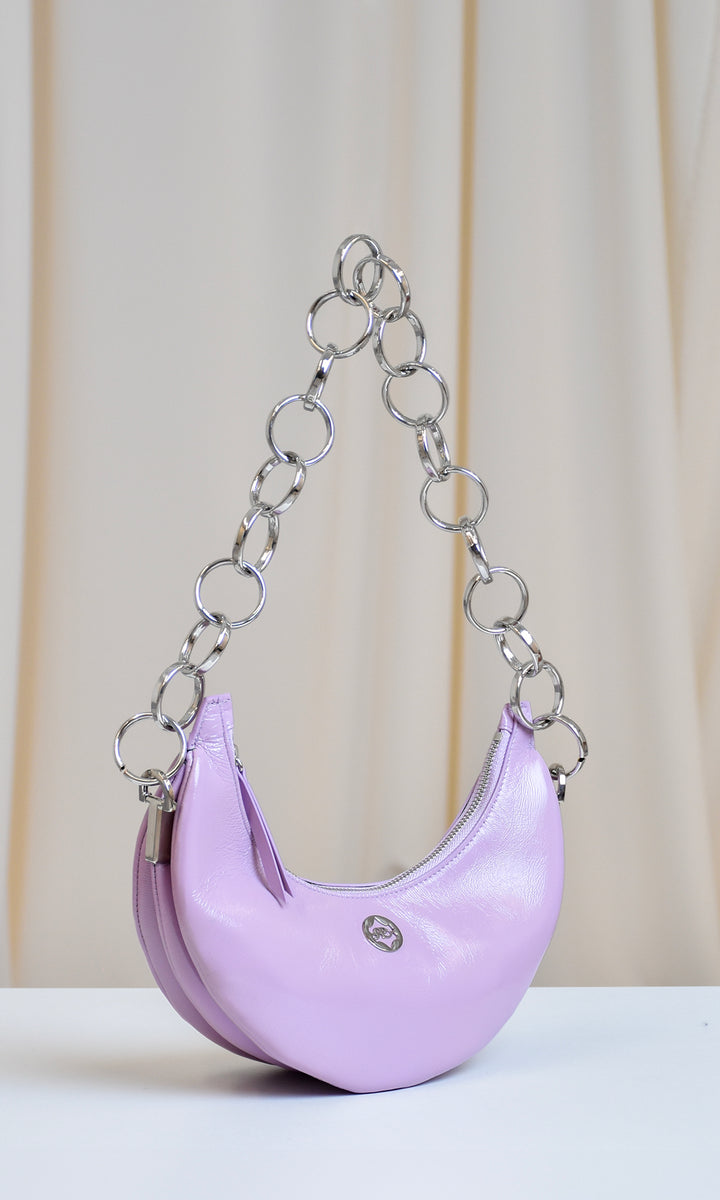 Sara Battaglia Banana Shoulder Bag