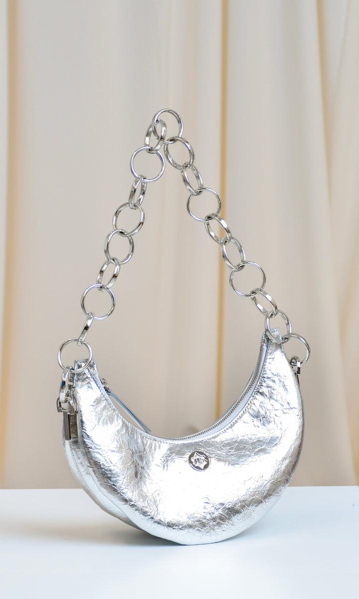 Sara Battaglia Banana Shoulder Bag