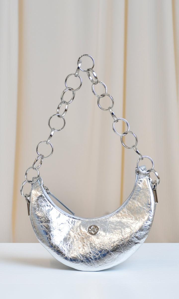 Sara Battaglia Banana Shoulder Bag