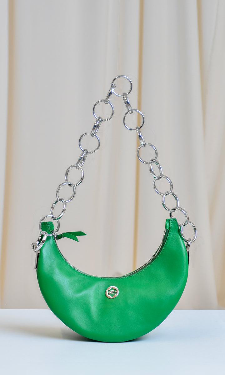 Sara Battaglia Banana Shoulder Bag