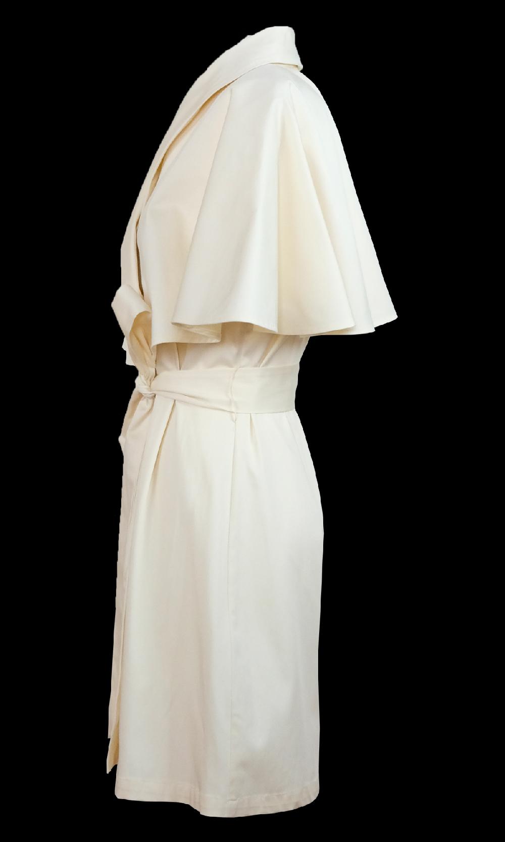 Sara Battaglia Cape Mini Dress