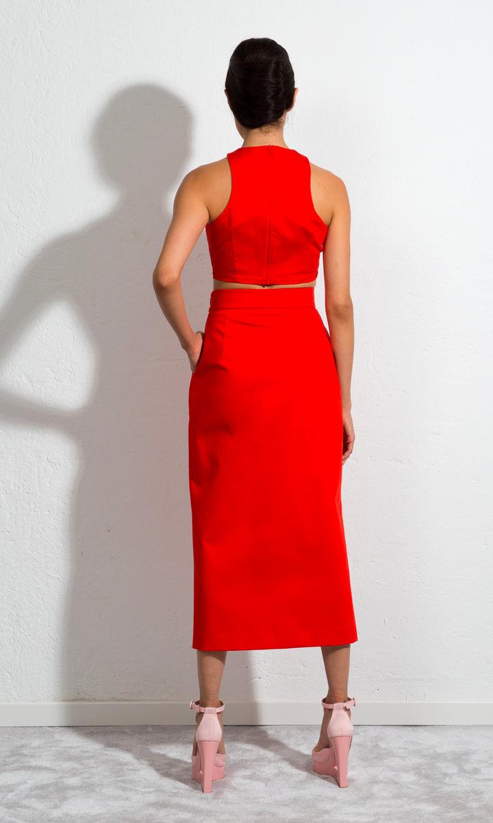 Sara Battaglia Crop Top