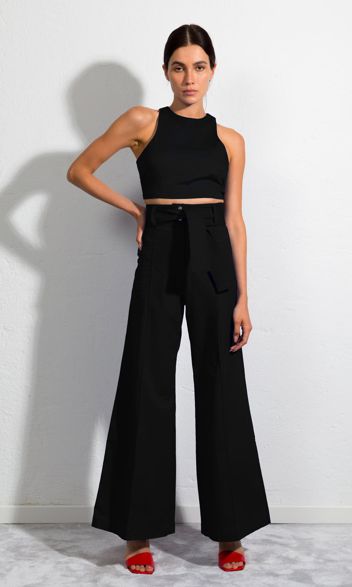 Sara Battaglia Crop Top