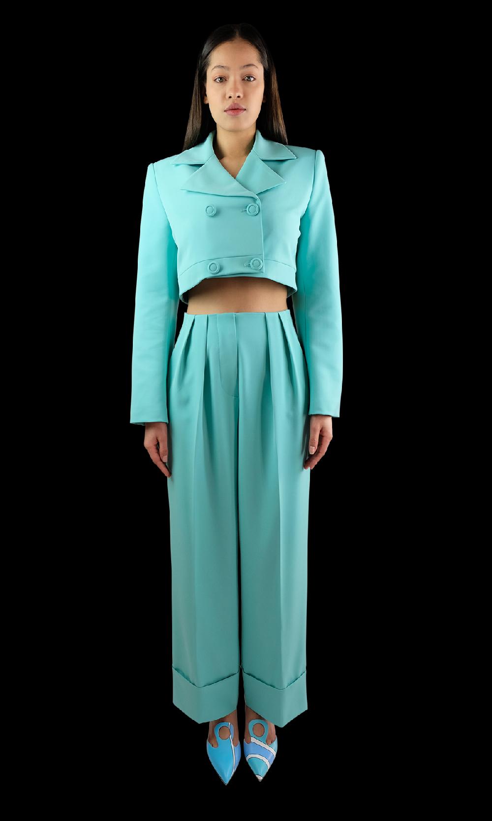 Sara Battaglia Cutted Jacket