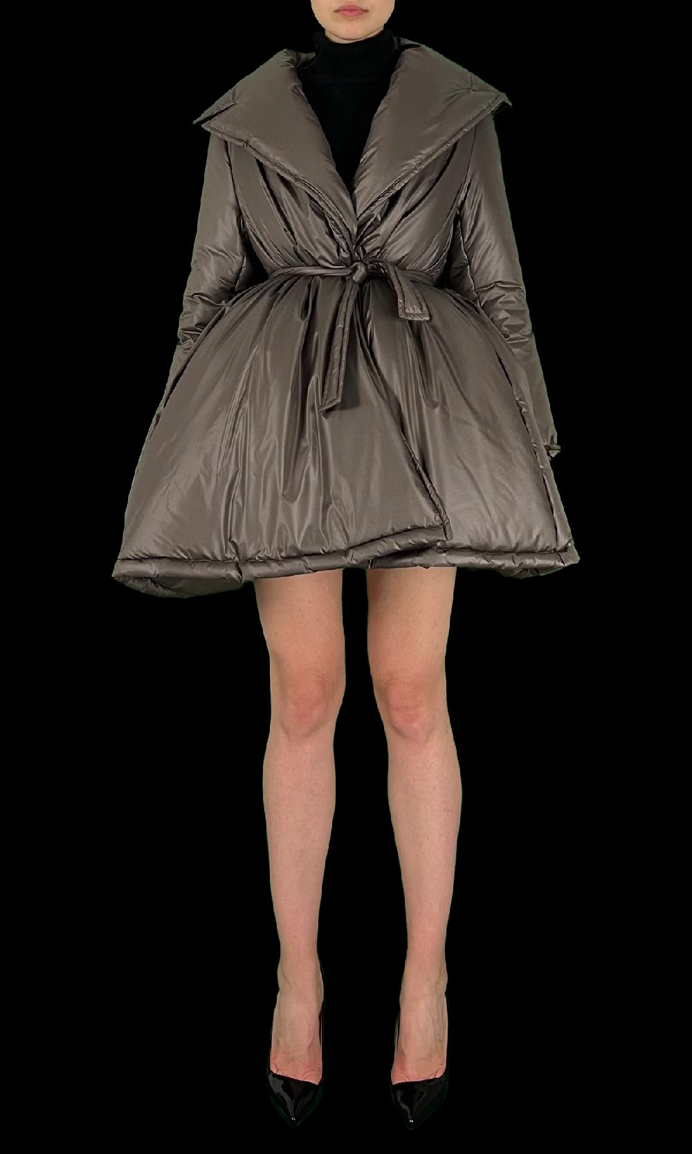 Sara Battaglia Duvet Coat