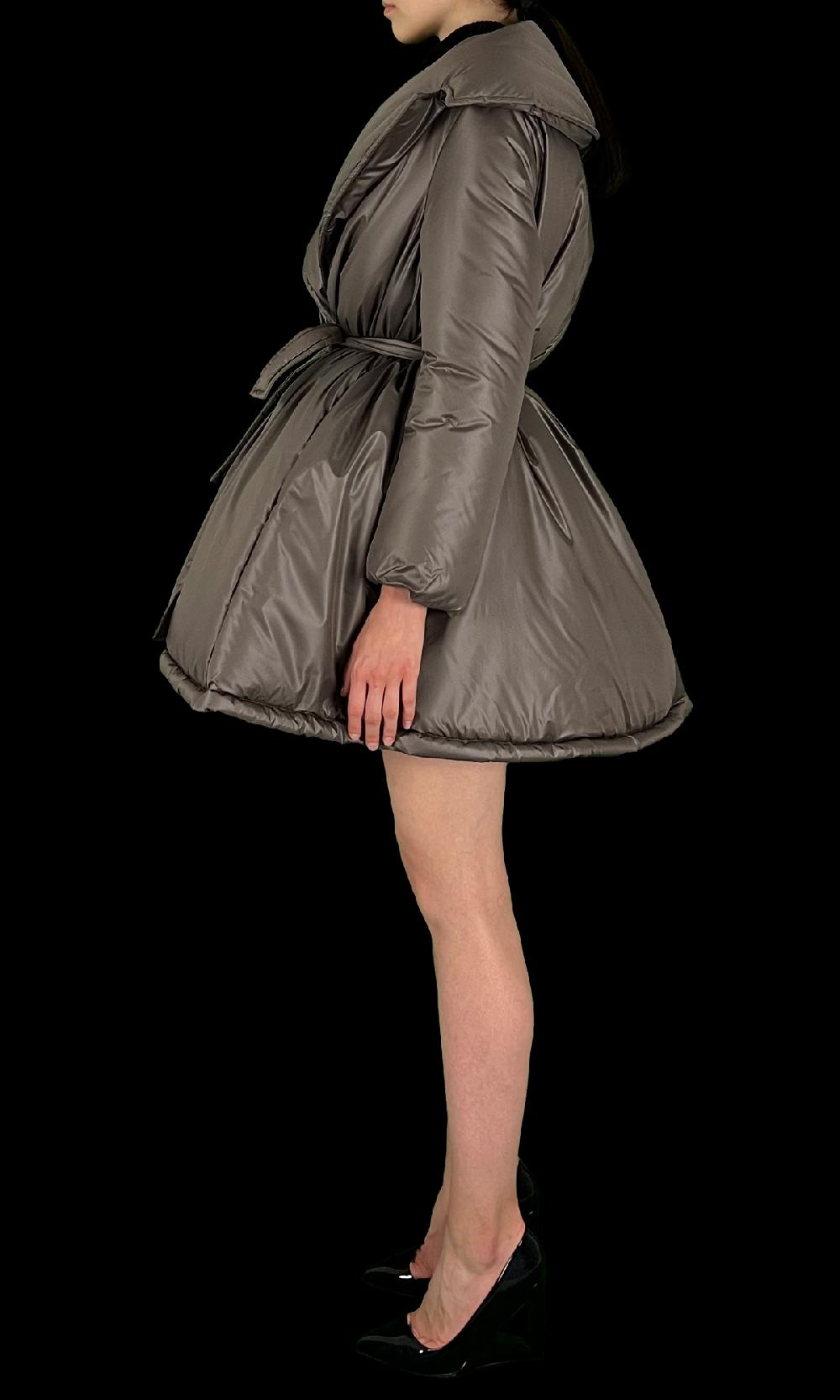 Sara Battaglia Duvet Coat