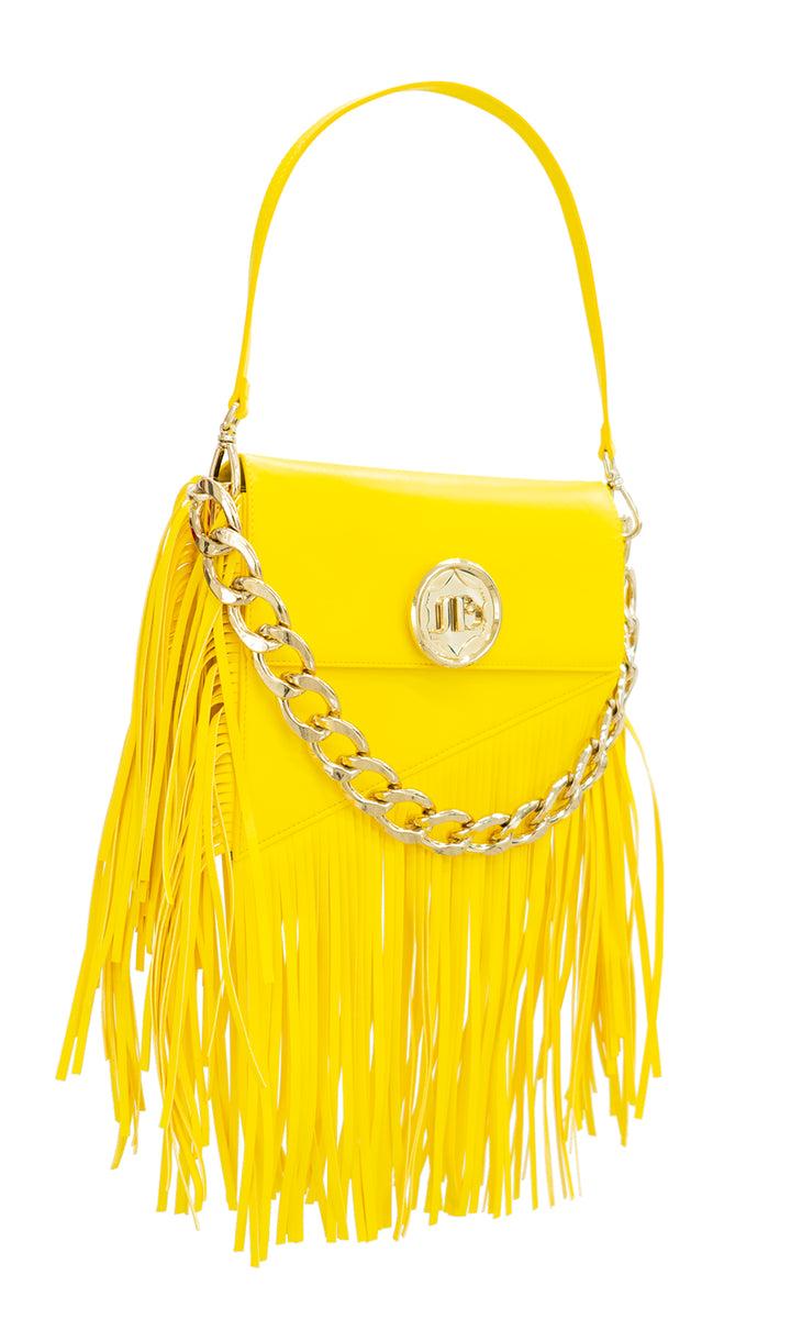 Sara Battaglia Euphoria Fringed Bag