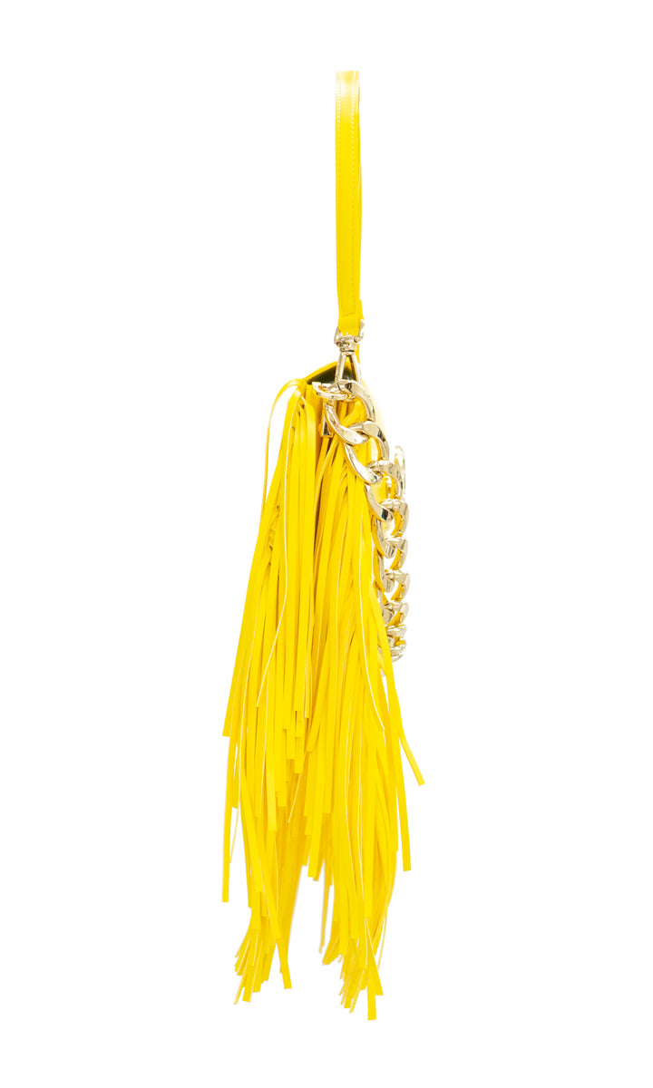 Sara Battaglia Euphoria Fringed Bag