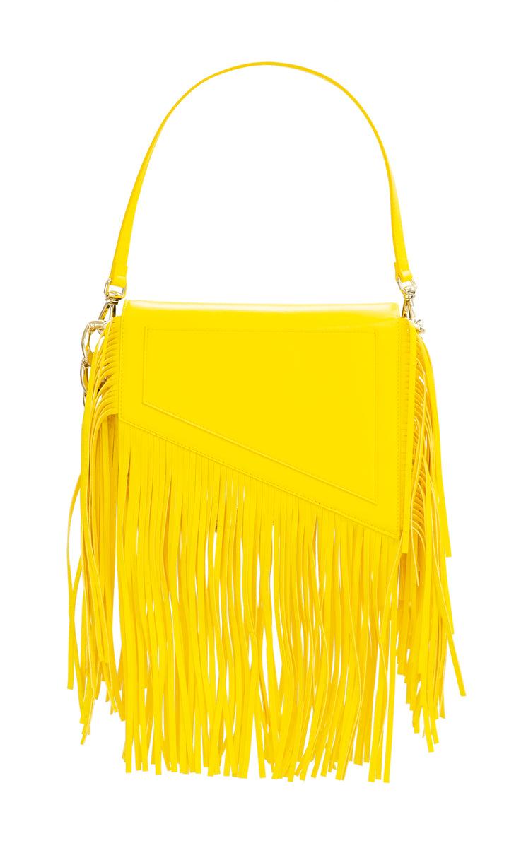 Sara Battaglia Euphoria Fringed Bag