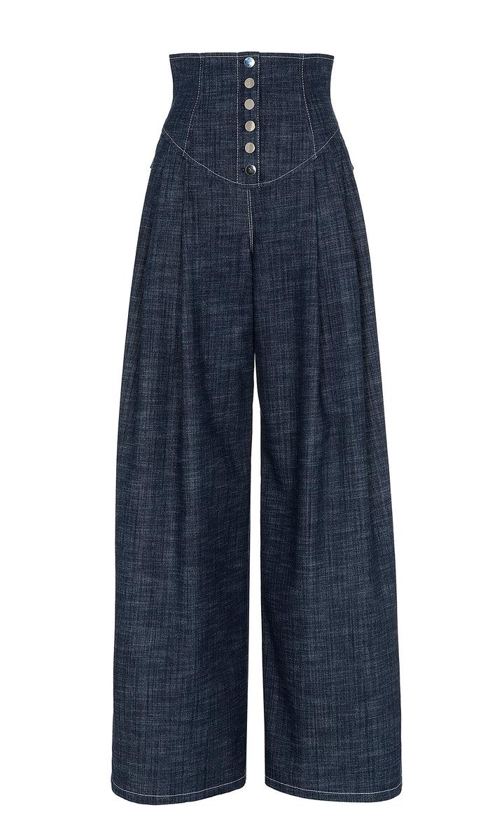 Sara Battaglia High waist denim