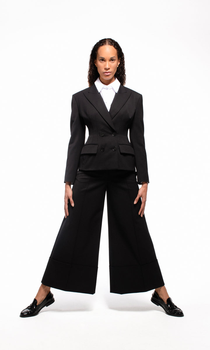 Sara Battaglia High waist pants