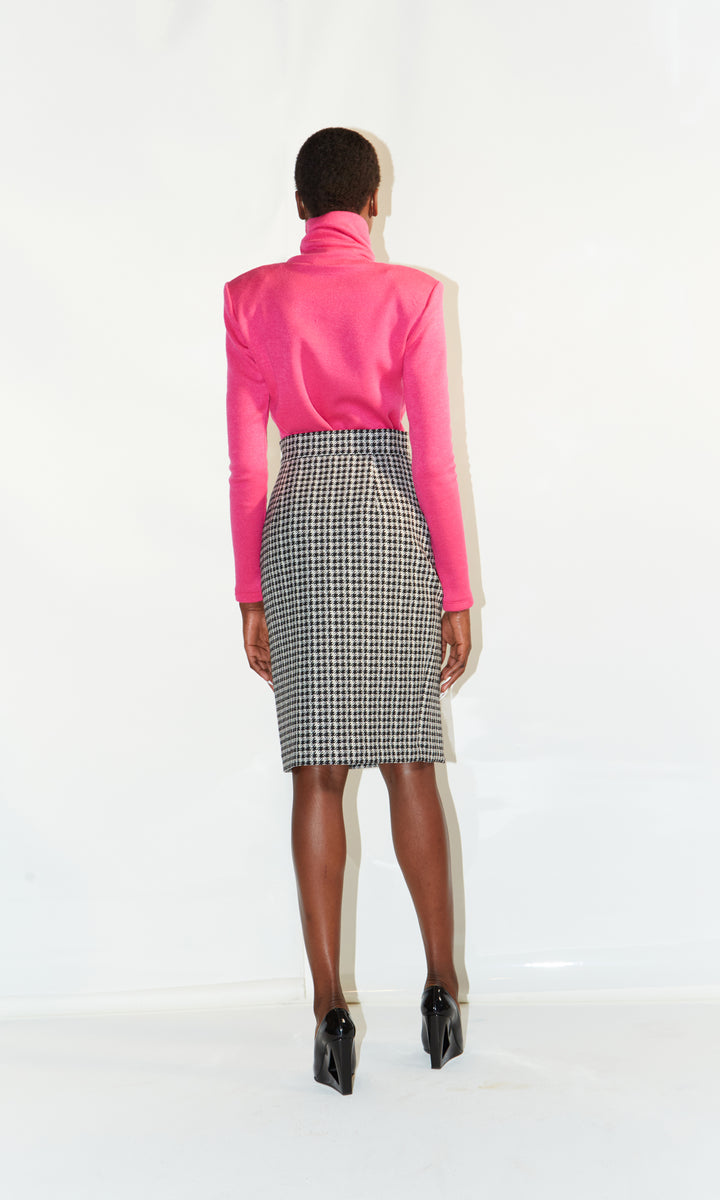 Sara Battaglia Holes Turtle Neck