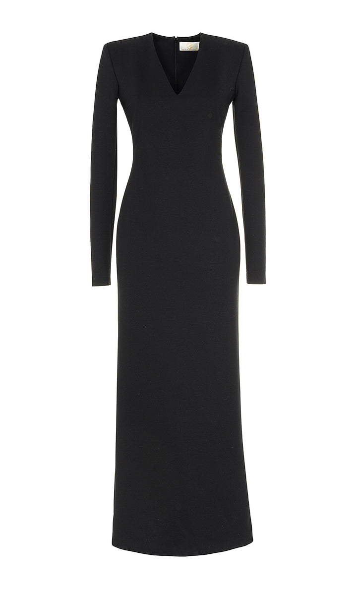 Sara Battaglia Jersey Tubino Dress