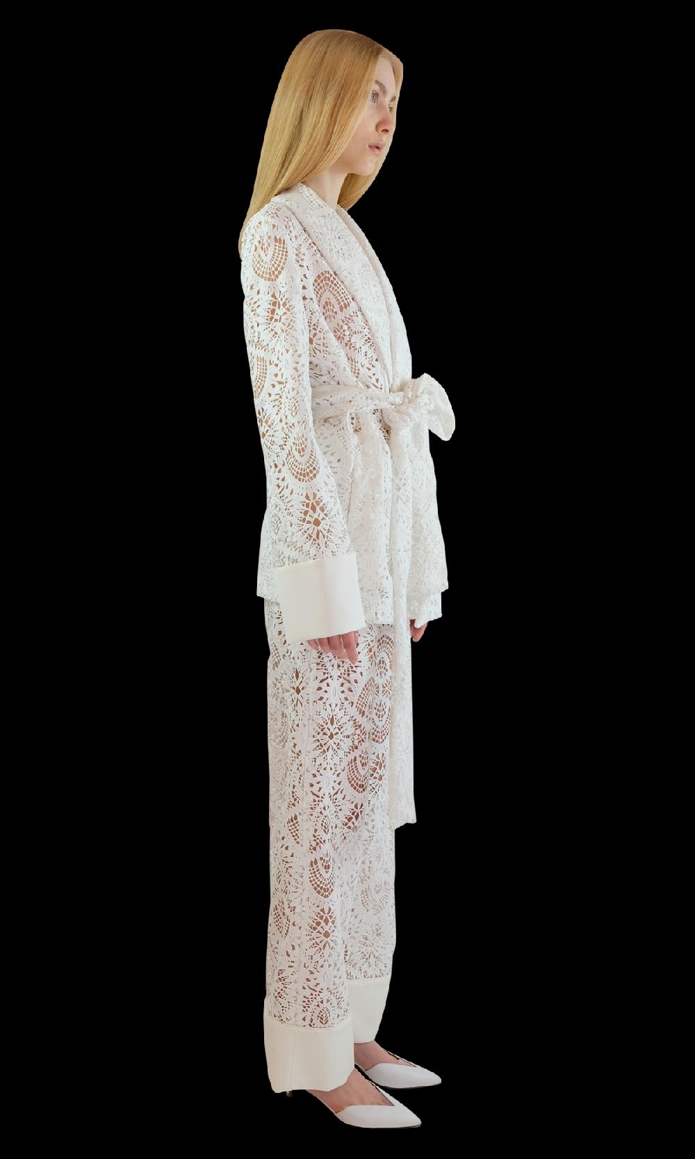 Sara Battaglia Lace Jacket