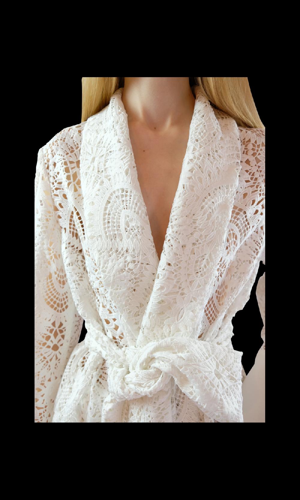 Sara Battaglia Lace Jacket