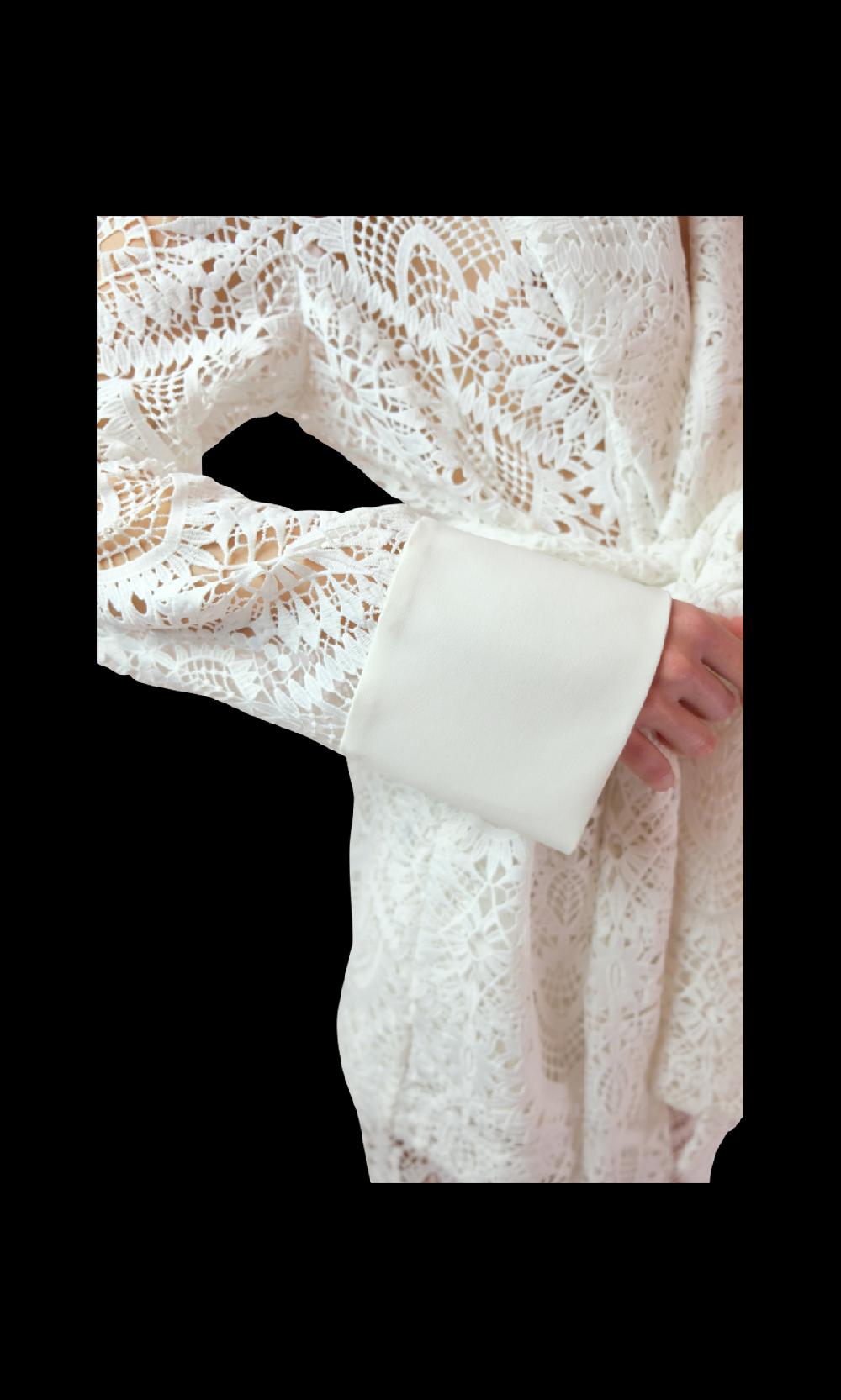 Sara Battaglia Lace Jacket